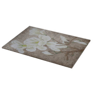 Magnolia Blossom Cutting Board