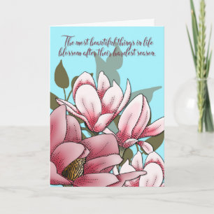 Magnolia Blossom Encouragement Card