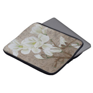 Magnolia Blossom Laptop Sleeve