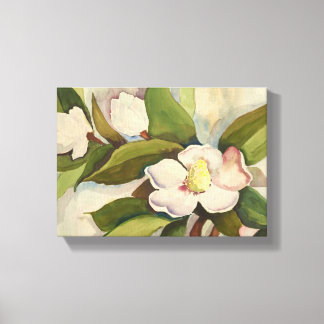 Magnolia Blossoms Canvas Print