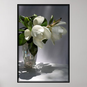Magnolia Bouquet Poster -40x60 -other sizes also