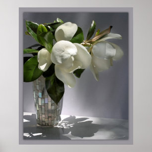 Magnolia Bouquet Print -20x24 -other sizes also
