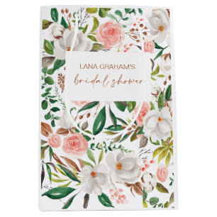 Magnolia Bridal Shower Gift Favour Swag Bag L201