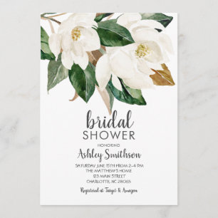 Magnolia Bridal Shower Invitations, Invitation