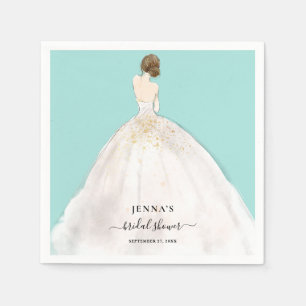 Magnolia Bride Bridal Shower Napkins