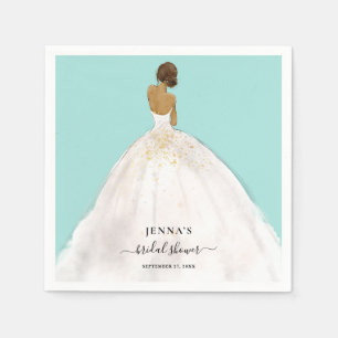 Magnolia Bride Bridal Shower Napkins