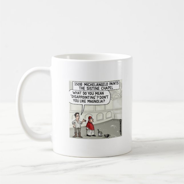 Magnolia Coffee Mug (Left)