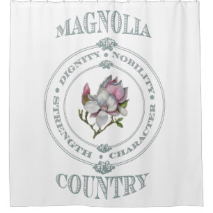 Magnolia Country Shower Curtain