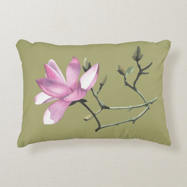 Magnolia Decorative Cushion (Front)