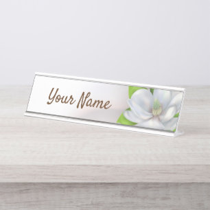 Magnolia Desk Name Plate