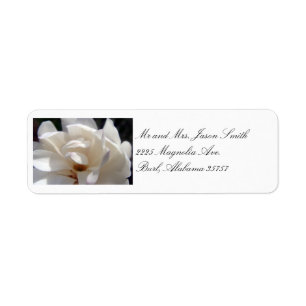 Magnolia Dream Wedding 2 Address labels