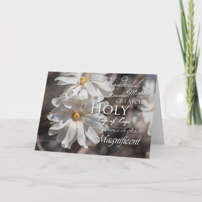 Magnolia Easter Holiday Card (Front)