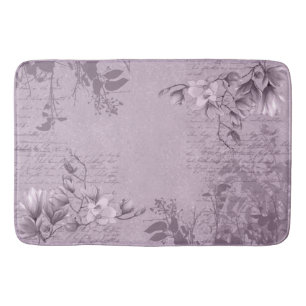 Magnolia & Ephemera Elements In On Thistle Color Bath Mat
