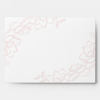 Magnolia Fairy Tale pale pink A7 Envelope