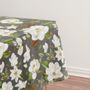 Magnolia Floral Tablecloth