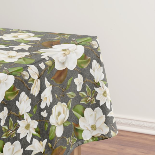 Magnolia Floral Tablecloth (In Situ)