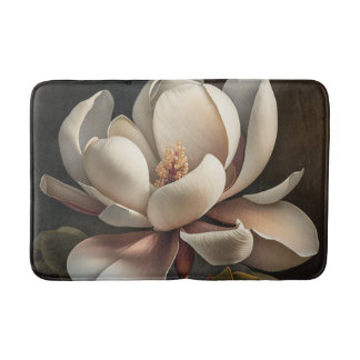 Magnolia Flower  Bath Mat
