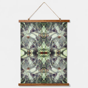 Magnolia Flower Blossoms Multiplied Abstract  Hanging Tapestry