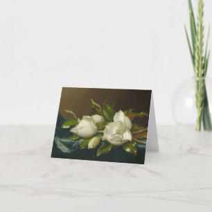 Magnolia flower note card