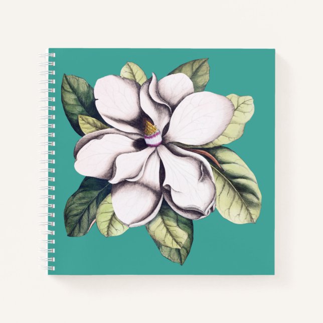 Magnolia Flower Notebook (Front)