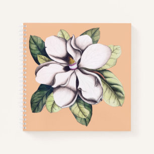 Magnolia Flower Notebook
