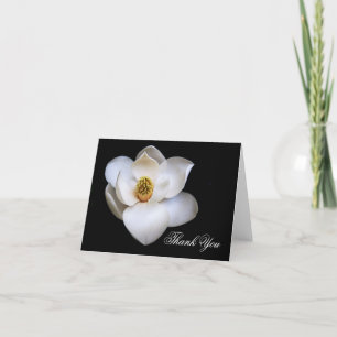 Magnolia Flower Thank You Notes Blank Inside