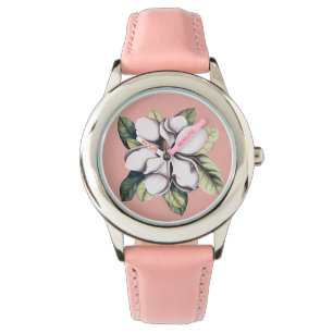 Magnolia Flower Watch