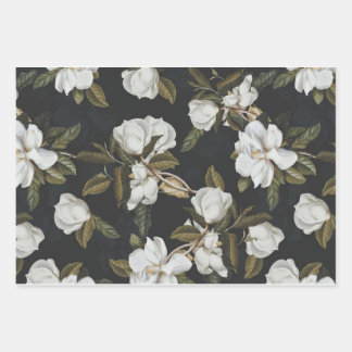 Magnolia Flower Wrapping Paper
