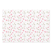 Magnolia flower wrapping paper, pink Magnolias