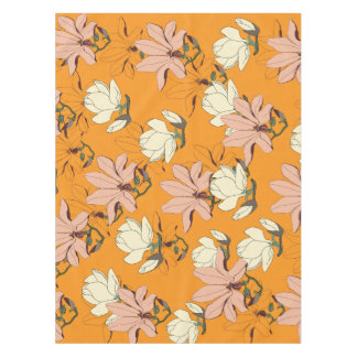 Magnolia Flowers Tablecloth