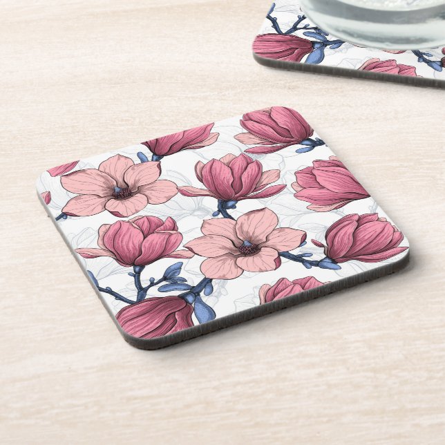 Magnolia garden 2 coaster (Left Side)