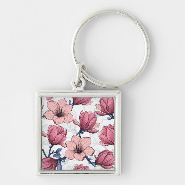 Magnolia garden 2 key ring (Front)