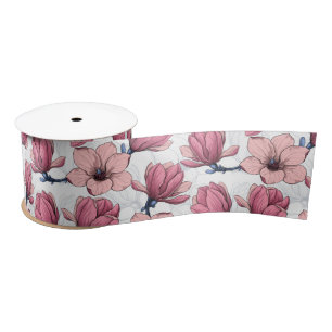 Magnolia garden 2 satin ribbon