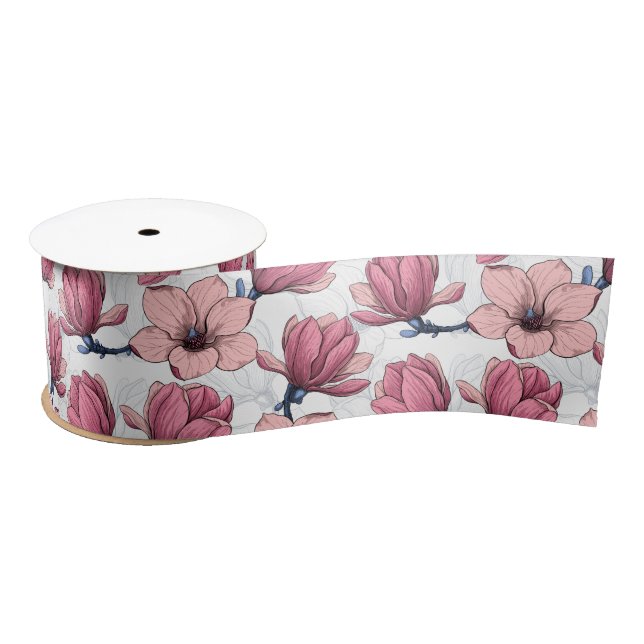 Magnolia garden 2 satin ribbon (Spool)