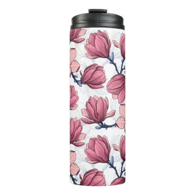 Magnolia garden 2 thermal tumbler (Front)