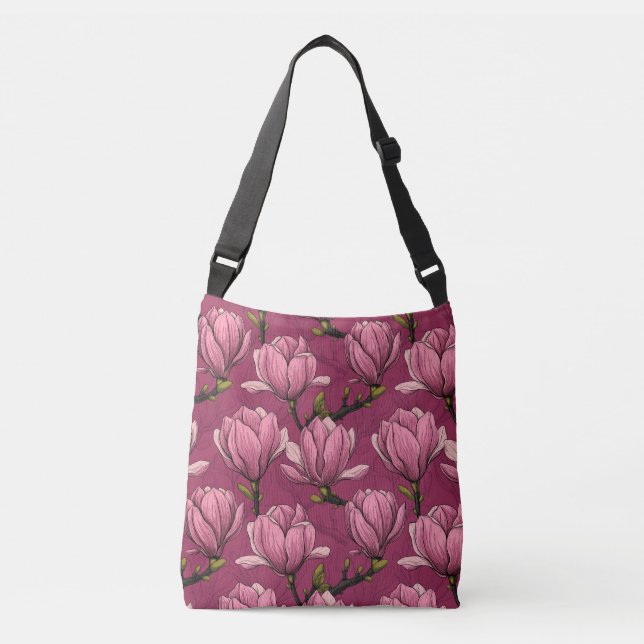 Magnolia garden crossbody bag (Front)