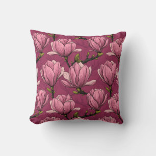 Magnolia garden cushion