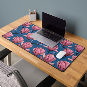 Magnolia garden desk mat