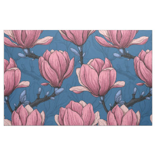 Magnolia garden fabric