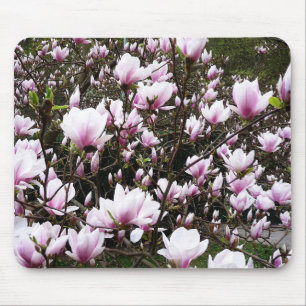 Magnolia Garden Mouse Mat