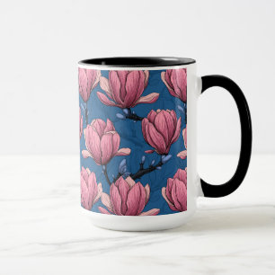 Magnolia garden mug