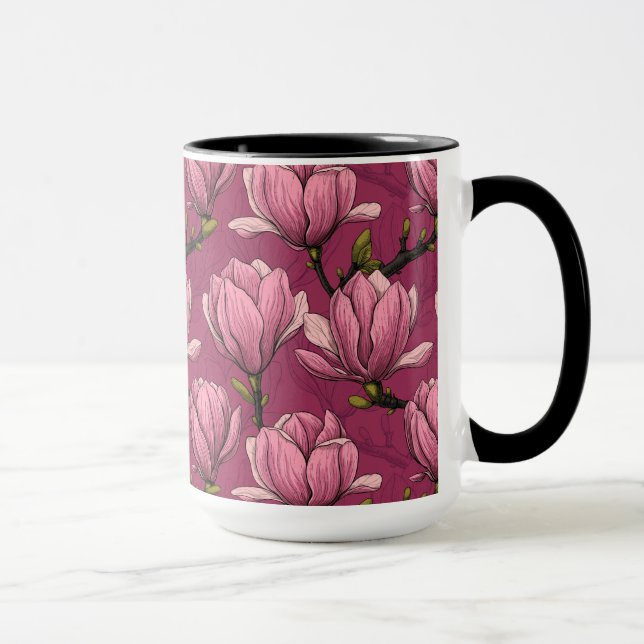 Magnolia garden mug (Right)