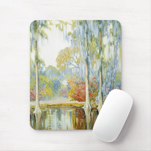 Magnolia Gardens | Alfred Hutty Mouse Mat (With Mouse)