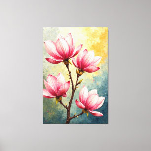 Magnolia Grace Canvas Print