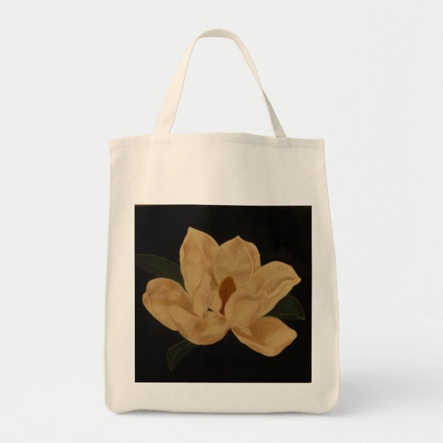 Magnolia grocery tote bag (Front)