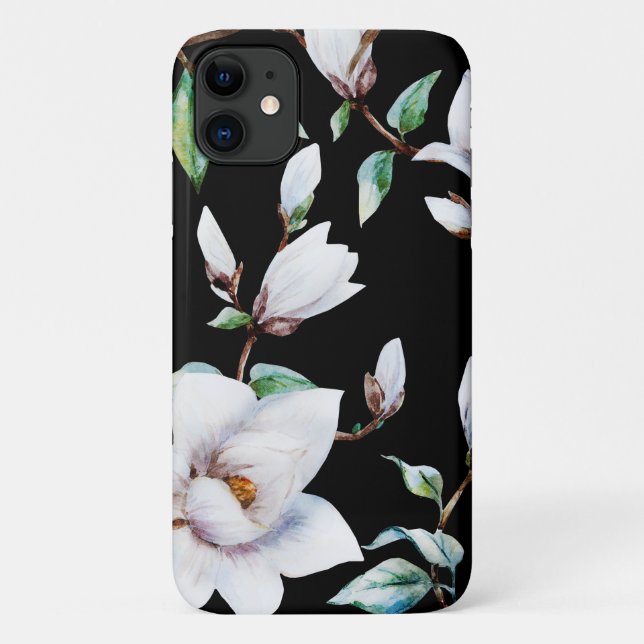 Magnolia iPhone Case-Mate iPhone Case (Back)