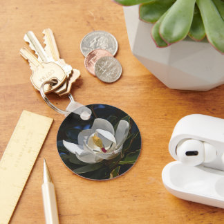 Magnolia Key Chain