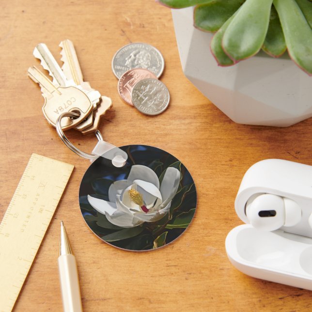 Magnolia Key Chain (Desk)
