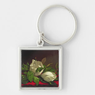 Magnolia Key Ring
