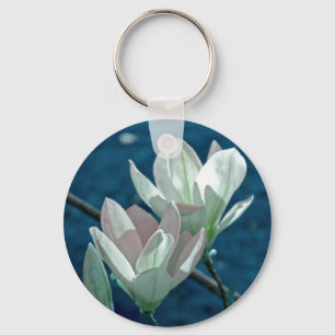 Magnolia Key Ring